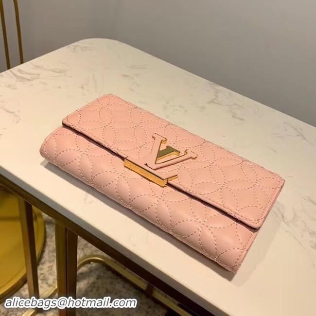 Stylish Louis Vuitton Wallet M68590 Pink