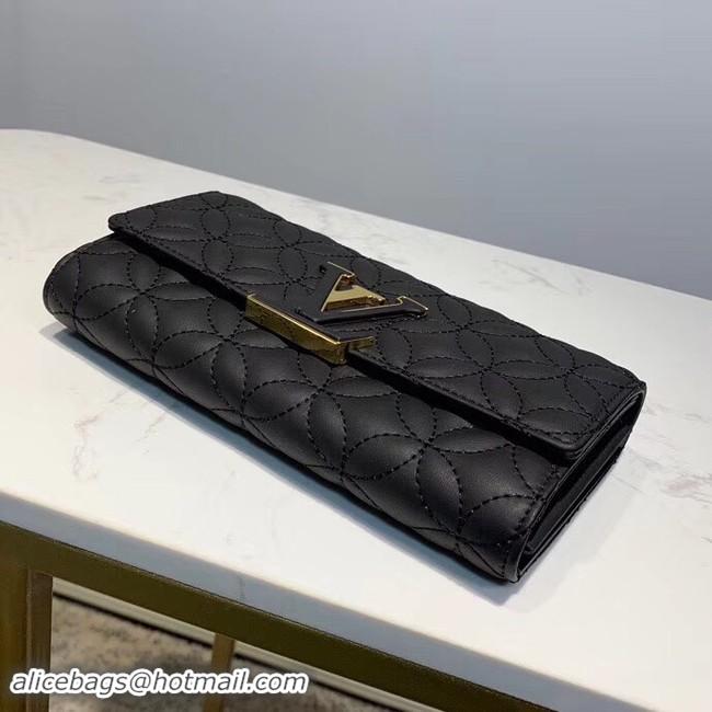 Stylish Louis Vuitton Wallet M68590 Black