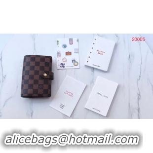 Pretty Style Louis Vuitton Monogram Canvas Notebook N8967