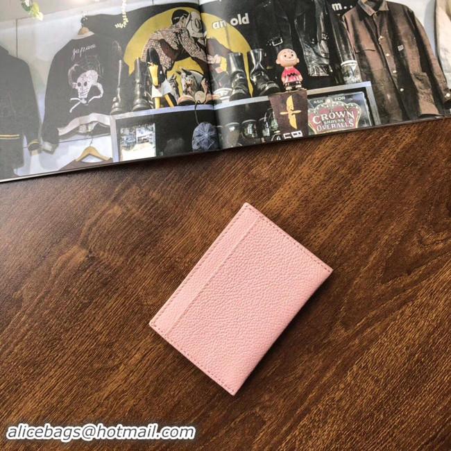 Hot Style Louis vuitton original LOCKME CARD HOLDER M68555 pink