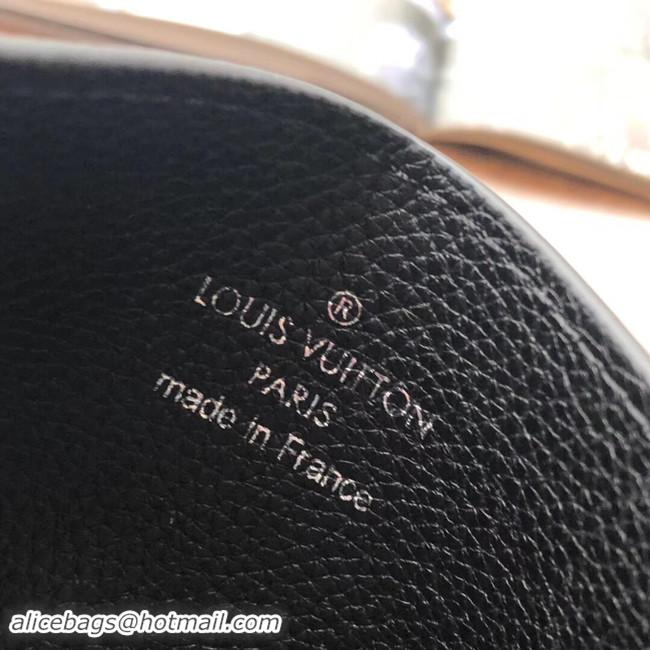 Discount Louis vuitton original LOCKME CARD HOLDER M68555 black