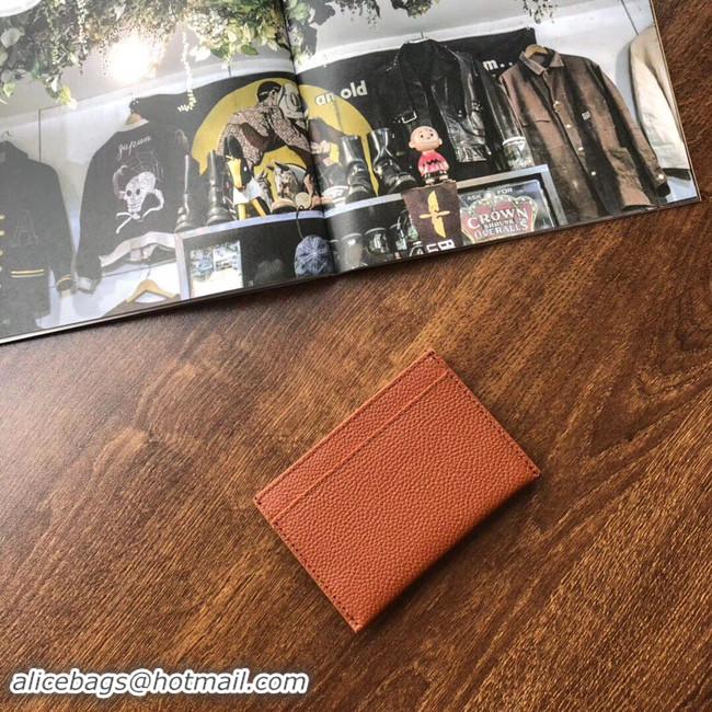 Good Quality Louis vuitton original LOCKME CARD HOLDER M68555 brown