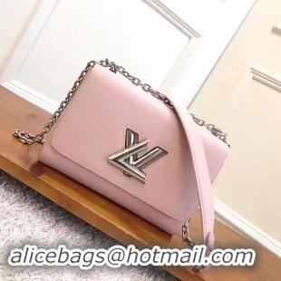 Luxury Discount Louis Vuitton Original Epi Leather Twist MM M50380 Pink