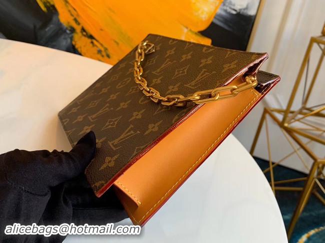 Shop Duplicate Louis Vuitton Original Monogram Canvas Zipper Clutch bag M44388