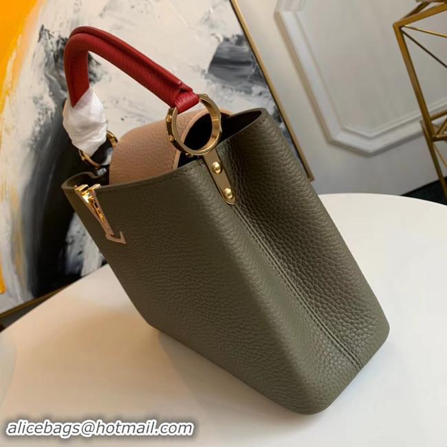 Discount Louis vuitton CAPUCINES BB M55359 green