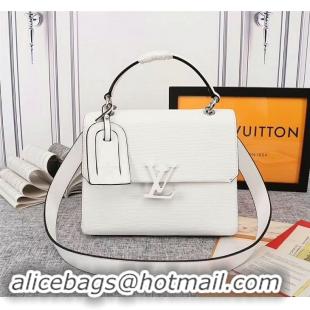 Discounts Louis Vuitton Original Epi Leather Grenelle Small Tote Bag M53694 White