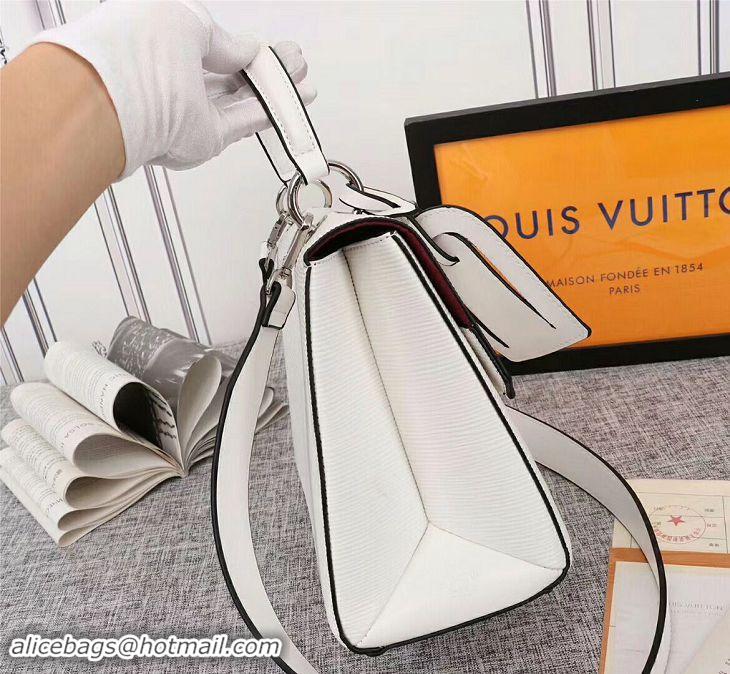 Discounts Louis Vuitton Original Epi Leather Grenelle Small Tote Bag M53694 White