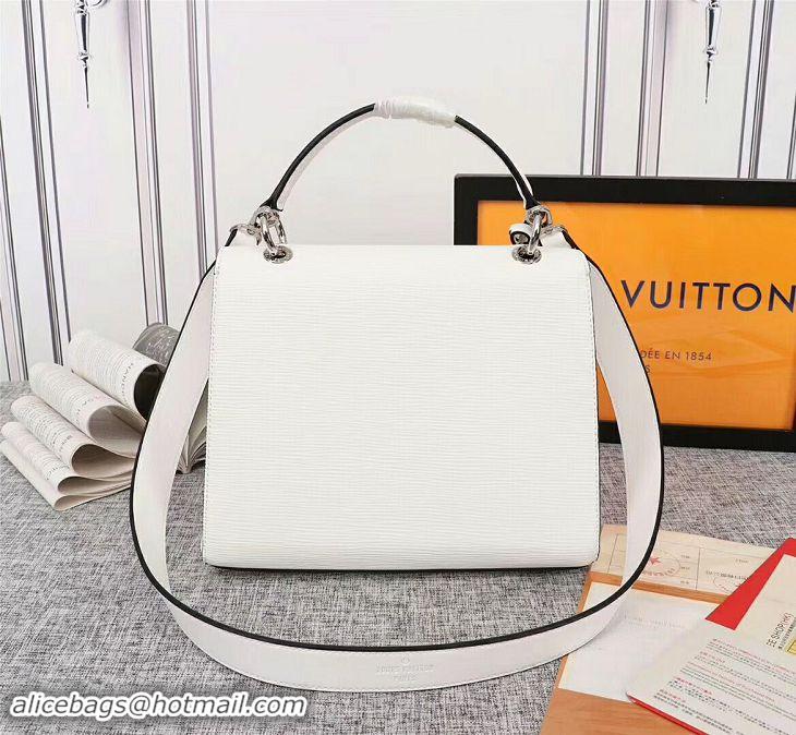 Discounts Louis Vuitton Original Epi Leather Grenelle Small Tote Bag M53694 White