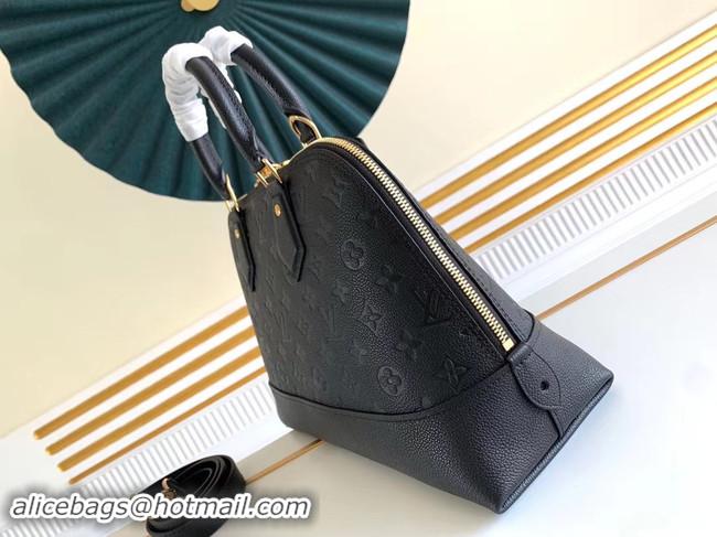 Sophisticated Louis Vuitton Original Monogram Empreinte NEO ALMA PM M44832 black