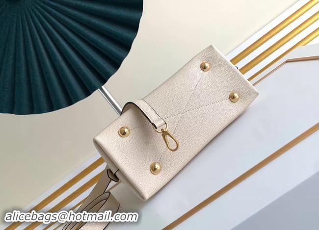 Duplicate Louis Vuitton Original Monogram Empreinte NEO ALMA BB M44866 white