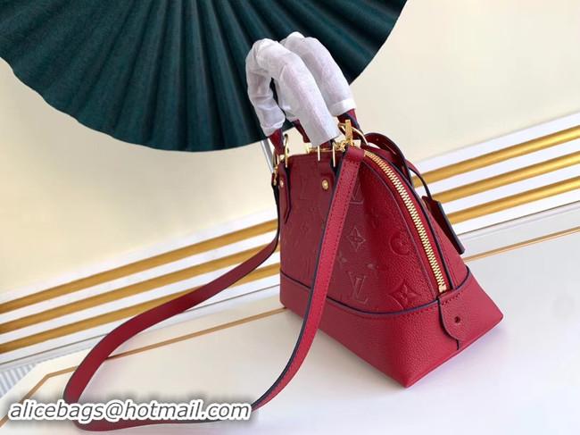 Top Grade Louis Vuitton Original Monogram Empreinte NEO ALMA BB M44866 Cherry Berry