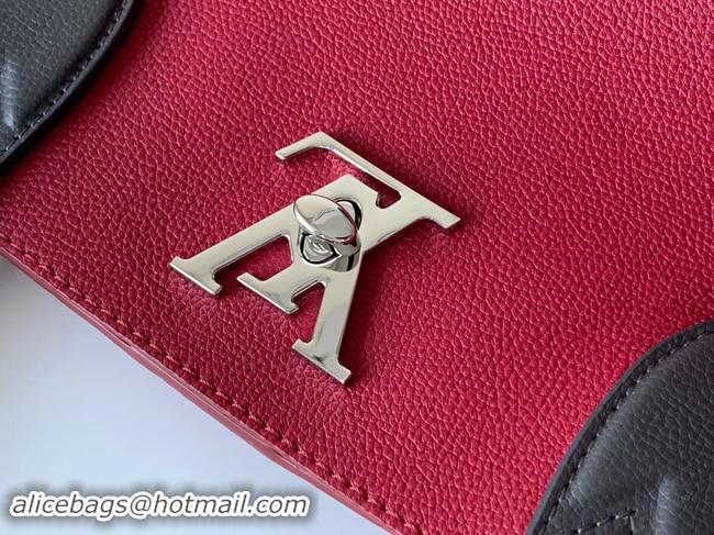 Good Quality Louis vuitton original LOCKME GO M55028 Cherry Berry