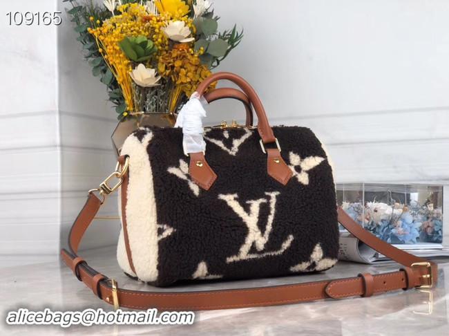 Discount Louis vuitton original SPEEDY 30 wool M55423 