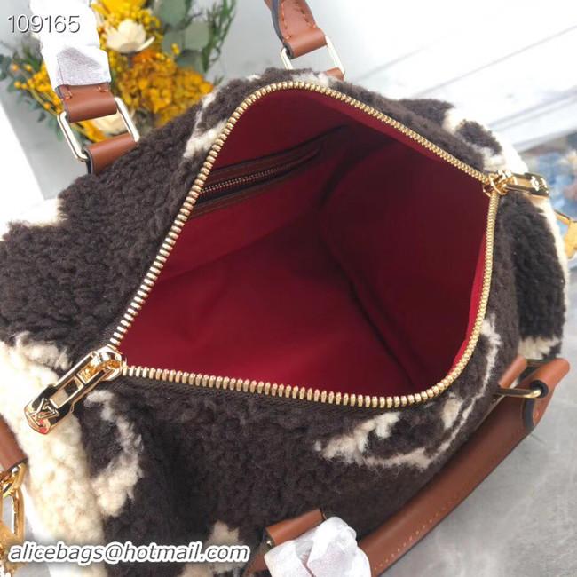 Discount Louis vuitton original SPEEDY 30 wool M55423 