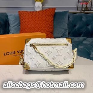 Good Quality Louis Vuitton Original Zipper Shoulder Bag M44480 white