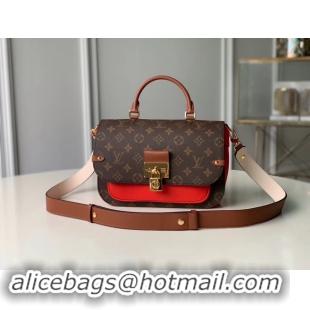 Top Design Louis Vuitton Original Monogram Canvas VAUGIRARD M44548 Coquelicot Red