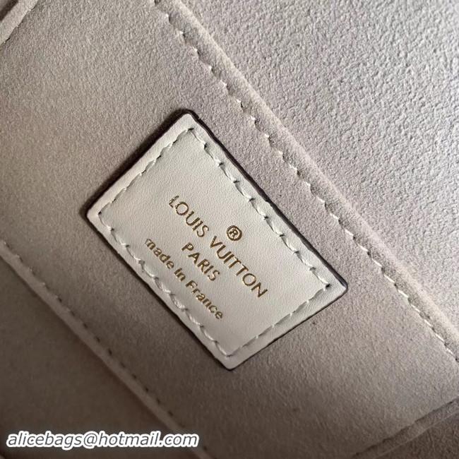 Luxury Louis Vuitton MINI DAUPHINE M55836 White