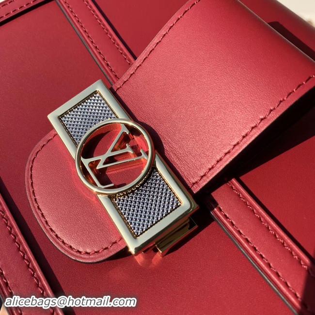 Popular Style Louis Vuitton MINI DAUPHINE M55836 red