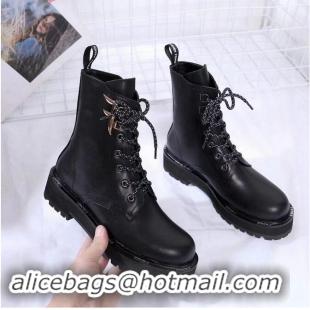 New Design Fendi Black Calf Leather Biker Boots F8T70