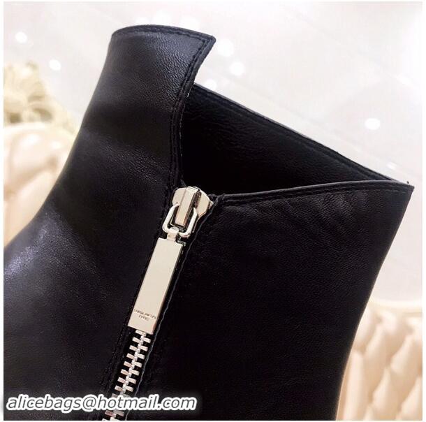 Top Quality Saint Laurent Heel 10.5cm Niki Wedge Booties YSL8970 Black 2019