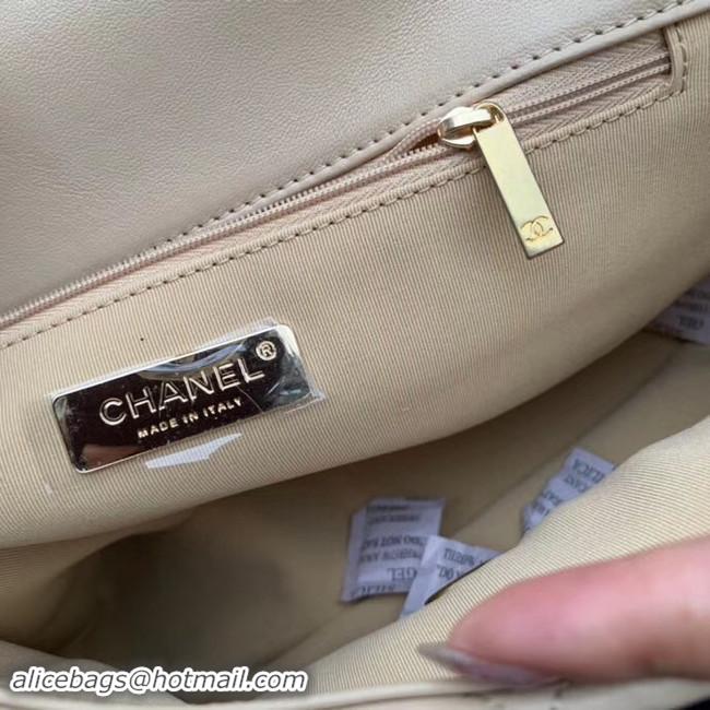 Good Looking Chanel 19 flap bag AS1161 Cream