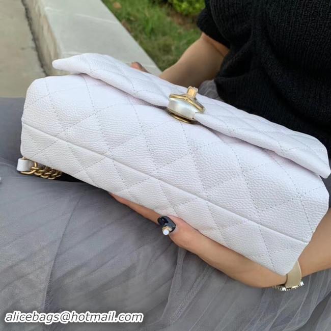 Best Price Chanel flap bag AS1170 white