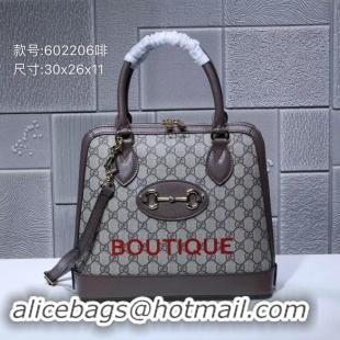 Luxury Gucci Ophidia small GG tote bag 602206 brown