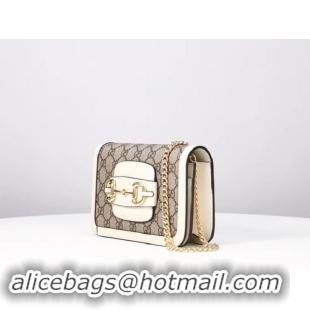 Luxury Gucci GG Marmont mini shoulder bag 600663 white