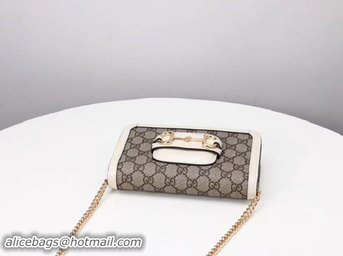 Luxury Gucci GG Marmont mini shoulder bag 600663 white