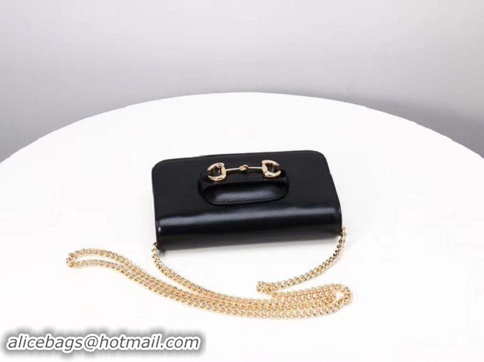 Classic Gucci GG Marmont mini shoulder bag 600663 black