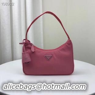 Luxury Prada Nylon tote bag 1NE515 pink