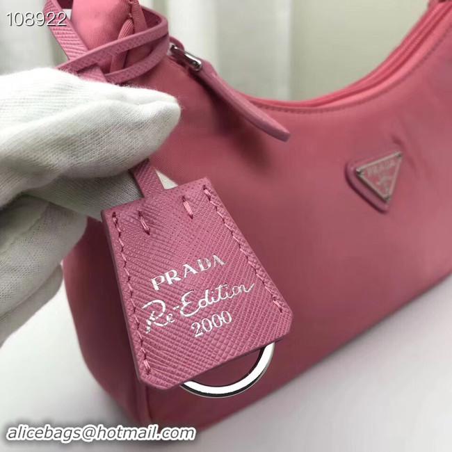 Luxury Prada Nylon tote bag 1NE515 pink