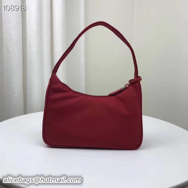 Good Quality Prada Nylon tote bag 1NE515 red