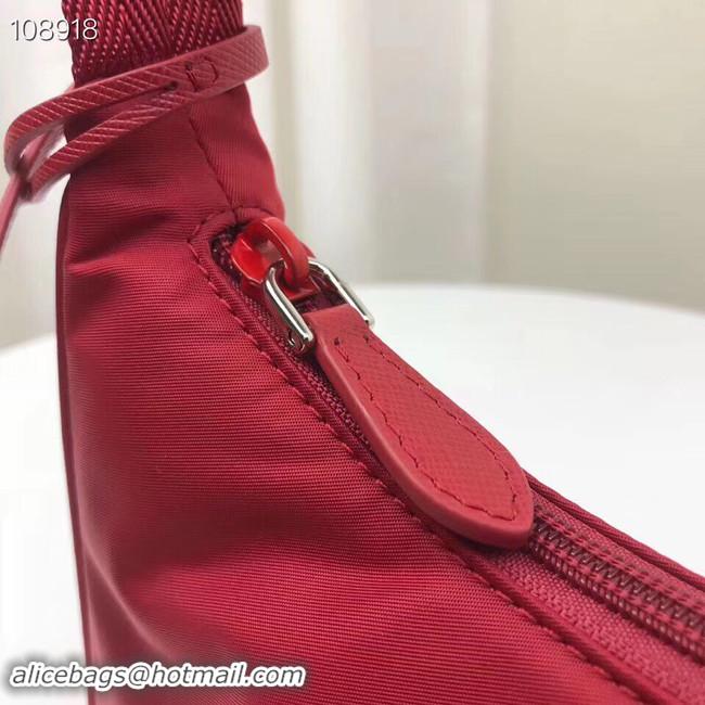 Good Quality Prada Nylon tote bag 1NE515 red