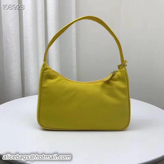 Good Looking Prada Nylon tote bag 1NE515 yellow