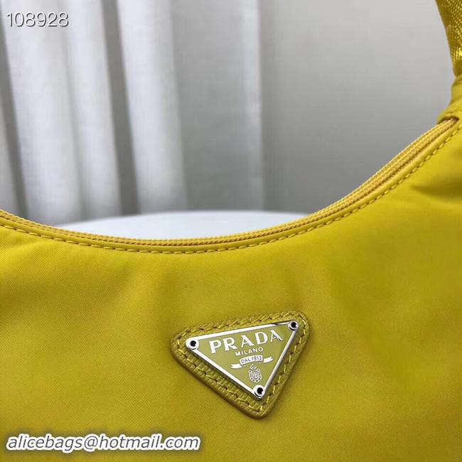 Good Looking Prada Nylon tote bag 1NE515 yellow