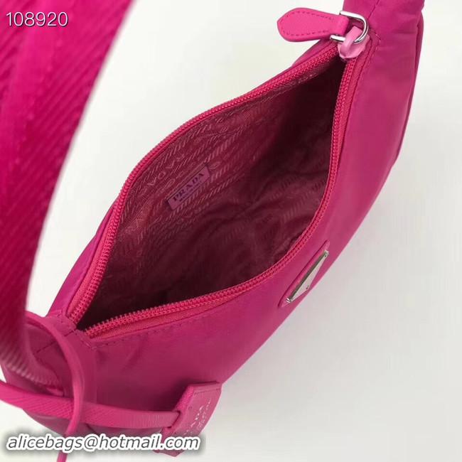 Shop Duplicate Prada Nylon tote bag 1NE515 rose