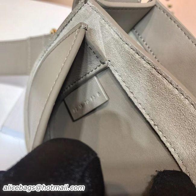 Good Looking CHLOE Tess Small leather shoulder bag 3E153 grey