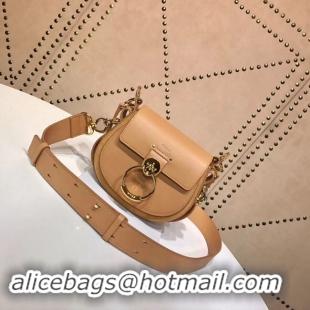 Classic CHLOE Tess Small leather shoulder bag 3E153 apricot