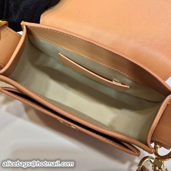 Classic CHLOE Tess Small leather shoulder bag 3E153 apricot