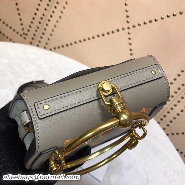 Purchase CHLOE Small Nile leather Horse bracelet bag 3E1302 grey