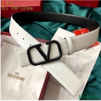 Inexpensive Valentino Width 4cm Togo Leather VLOGO Belt V7174