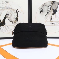 Classic Hermes Cosmetic Bag H3699 Black