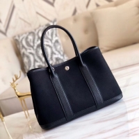 Discounts Hermes Garden Party 36cm Tote Bags Original Leather A3698 Black