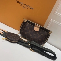 Top Quality Louis Vuitton Monogram Canvas Original Leather M44823 Blackish green