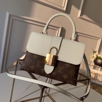 Imitation Louis Vuitton Original Leather LOCKY BB M44653 cream