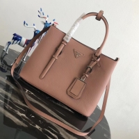 Luxury Prada Saffiano original Leather Tote Bag BN2838 pink