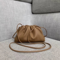 Best Grade Bottega Veneta Sheepskin Handble Bag Shoulder Bag 1189 Camel