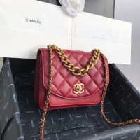 Buy Discount Chanel Small flap bag AS0785 red