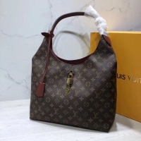 ​Promotional Louis Vuitton Monogram Canvas Flower Hobo Original Leather Bag M43547 Caramel